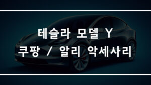 테슬라 모델Y RWD, 알리 익스프레스 악세사리 추천 구매 가이드